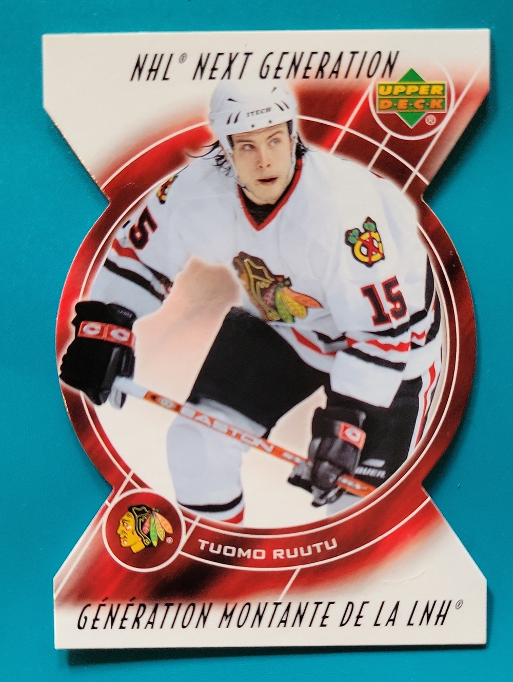 NHL Next Generation Tuomo Ruutu Hockey Card - White/Red